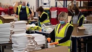 A factory in Aylesford, UK