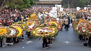 La traditionnelle parade