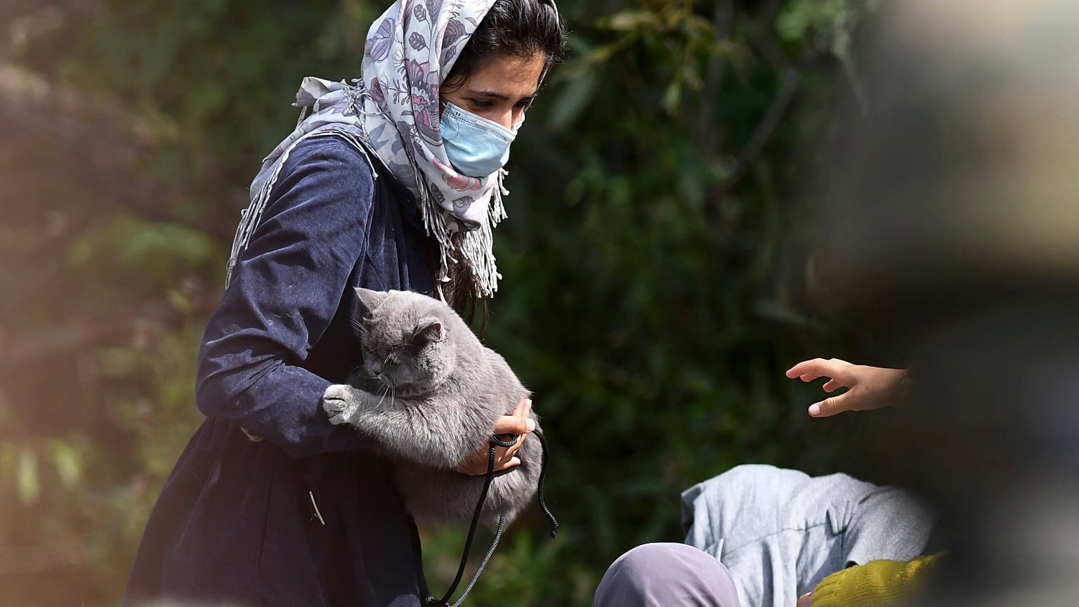 پناهجوی افغان در مرز بلاروس و لهستان
