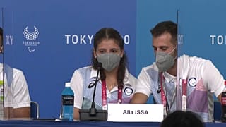  علياء عيسى، أوّل رياضية في فريق اللاجئين البارالمبي
