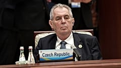 A cseh elnök egy két évvel ezelőtti kínai befektetési konferencián
