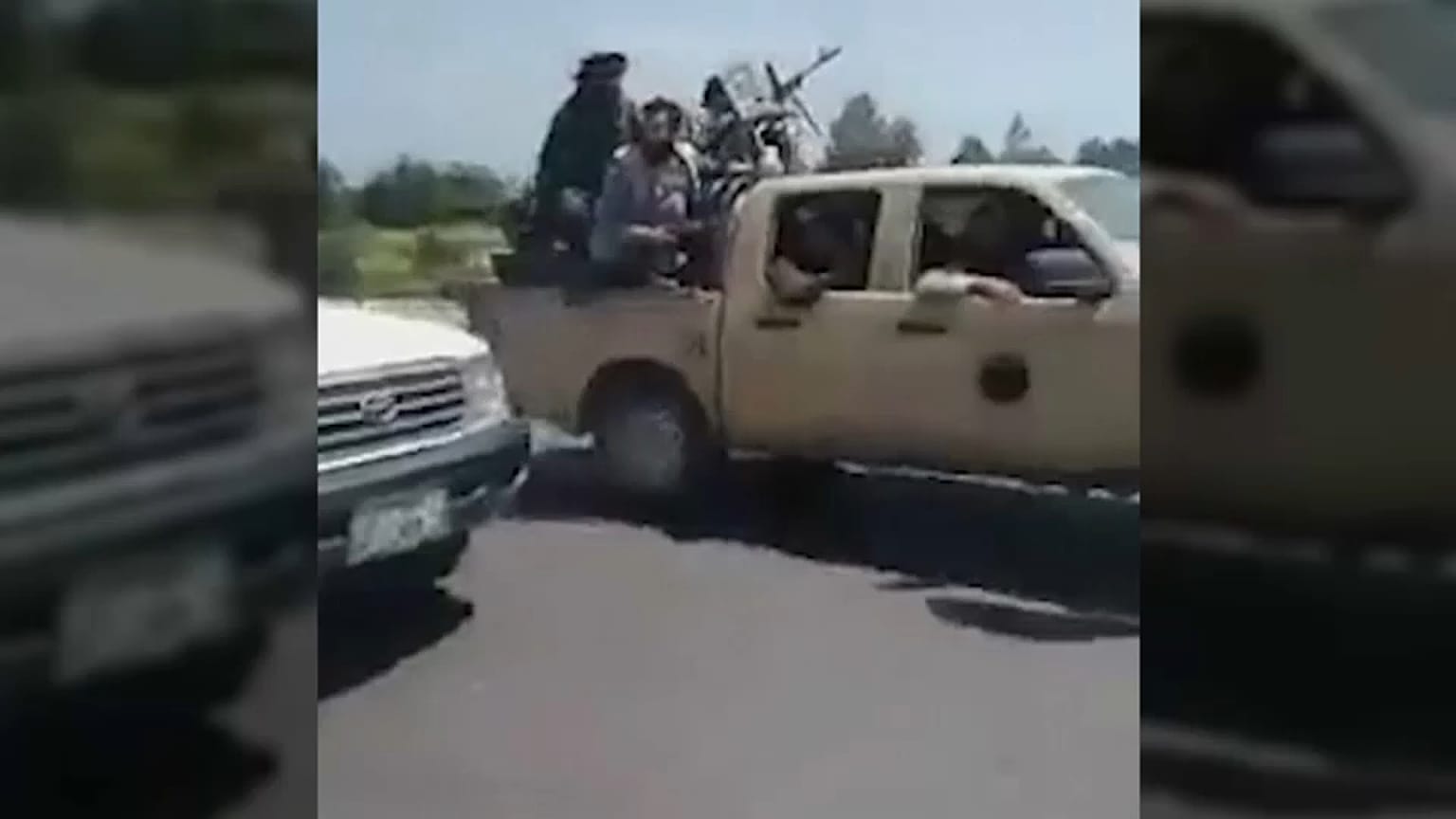 مقطع مصور نشرته حركة طالبان وزعمت أنه تجمعا لعناصرها في بانشير