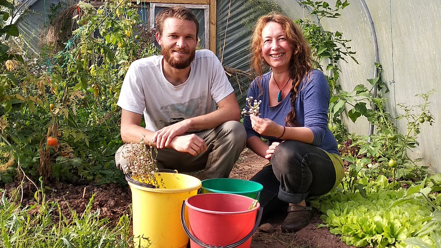 WWOOOFING involves volunteering on a farm and growing all your own food.