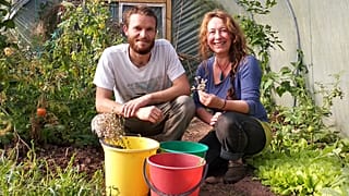 WWOOOFING involves volunteering on a farm and growing all your own food.