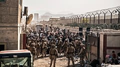 Американские военные в аэропорту Кабула