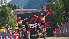 La svizzera Ariane Lüthi e la sudafricana Robyn de Groot vincitrici della "Swiss Epic". 