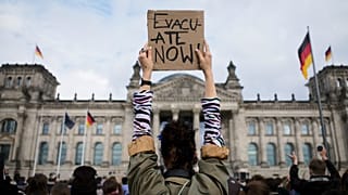 Demonstrations to show solidarity with Afghan refugees, Berlin/Germany, 17 Aug 2021