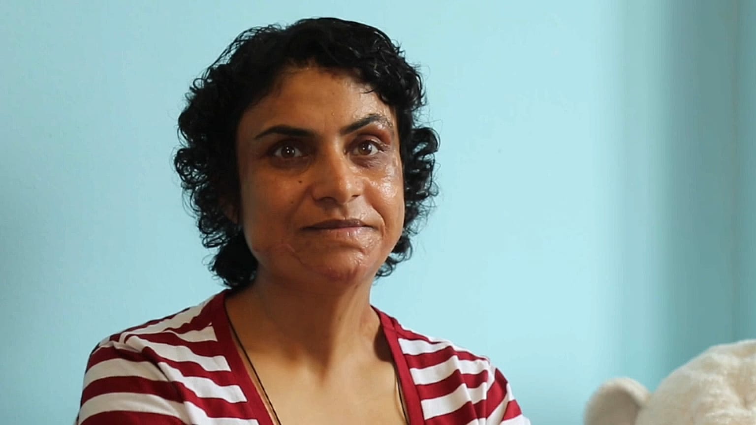 Nadia Ghulam. Afghan writer in exile