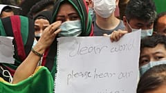 تصاویری از اندونزی؛ مهاجران افغان در تظاهراتی علیه طالبان خواستار اسکان سریع شدند