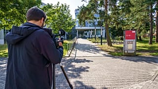Darmstadt Teknik Üniversitesi kampüsünden bir kare.