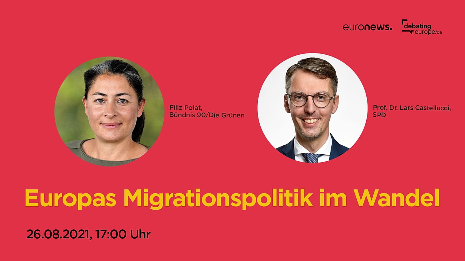 Diskussion mit Filiz Polat (Die Grünen) und Lars Castellucci (SPD)