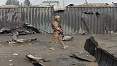 Britischer Soldat in Kabul (Aufnahme von 2018)