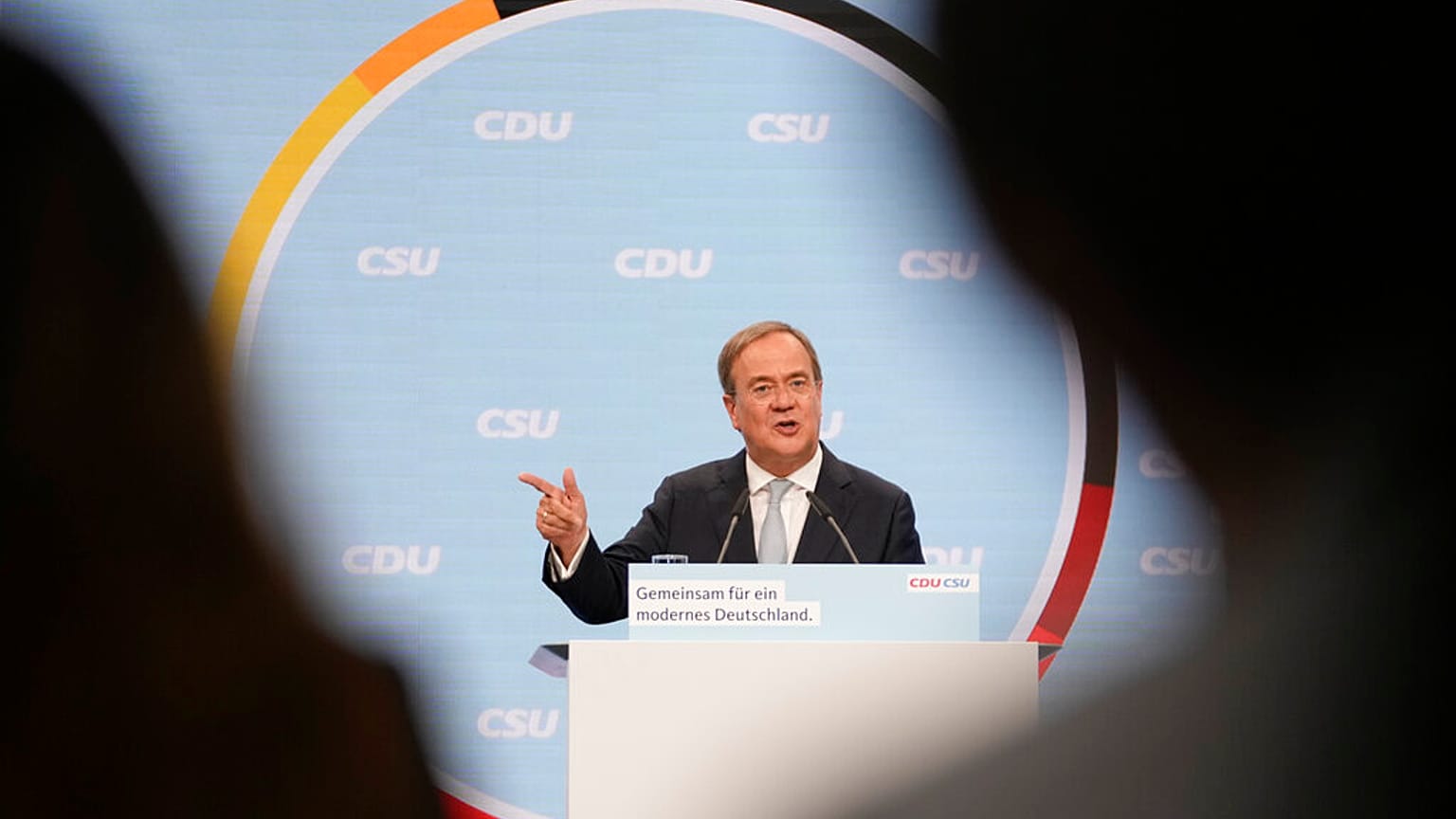 CDU-Kanzlerkandidat Armin Laschet im Wahlkampf vor der Bundestagswahl in Berlin