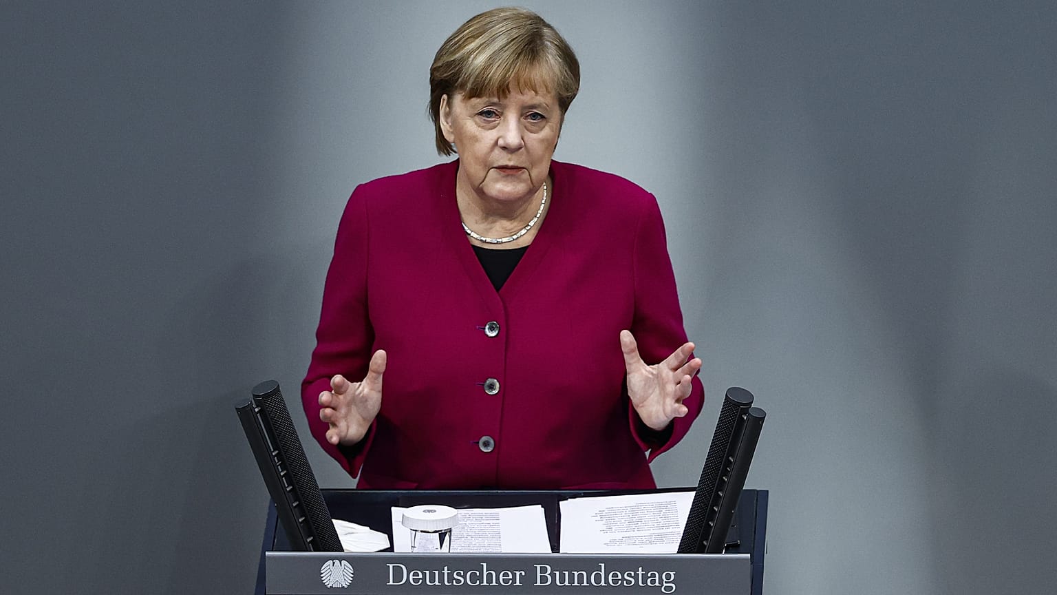 German Chancellor Angela Merkel 