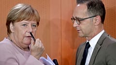 Angela Merkel und Heiko Maas