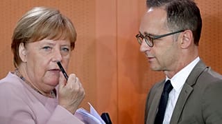 Angela Merkel und Heiko Maas