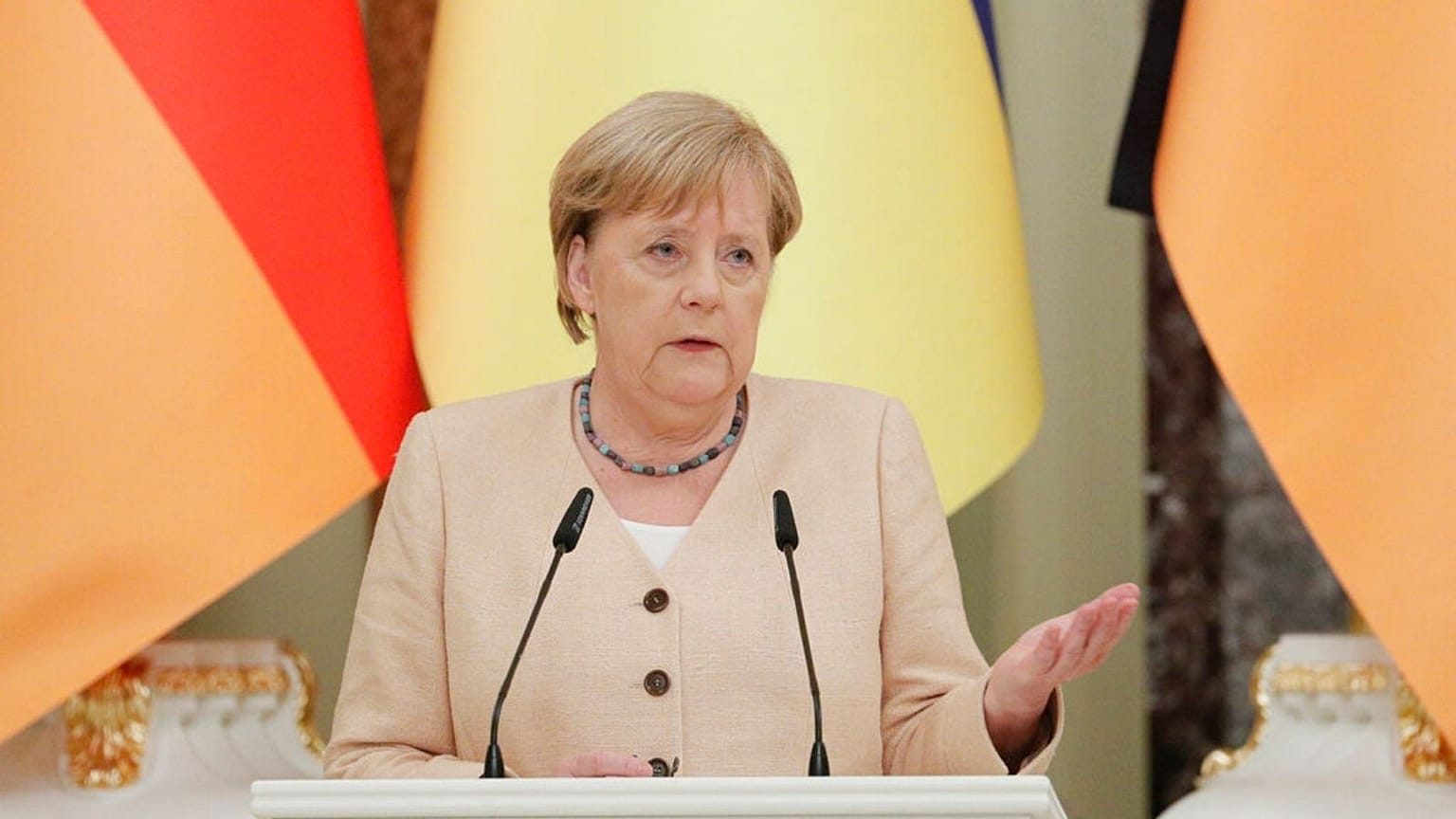 German Chancellor Angela Merkel 