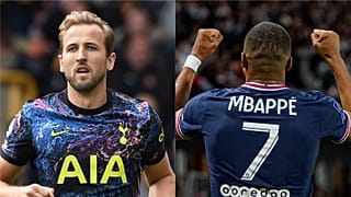 Kane looks set to stay at Spurs this summer, but Mbappe could be on the move