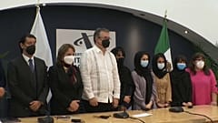 Las Afghan Dreamers, a su llegada a México