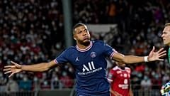 لاعب نادي باريس سان جيرمان كيليان مبابي