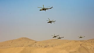 مروحية هجومية روسية من طراز مي-24 