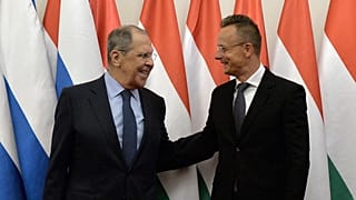 Глава МИД России Сергей Лавров на встрече с главой МИД Венгрии Петером Сийярто 24 августа 2021