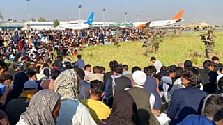 the international airport in Kabul