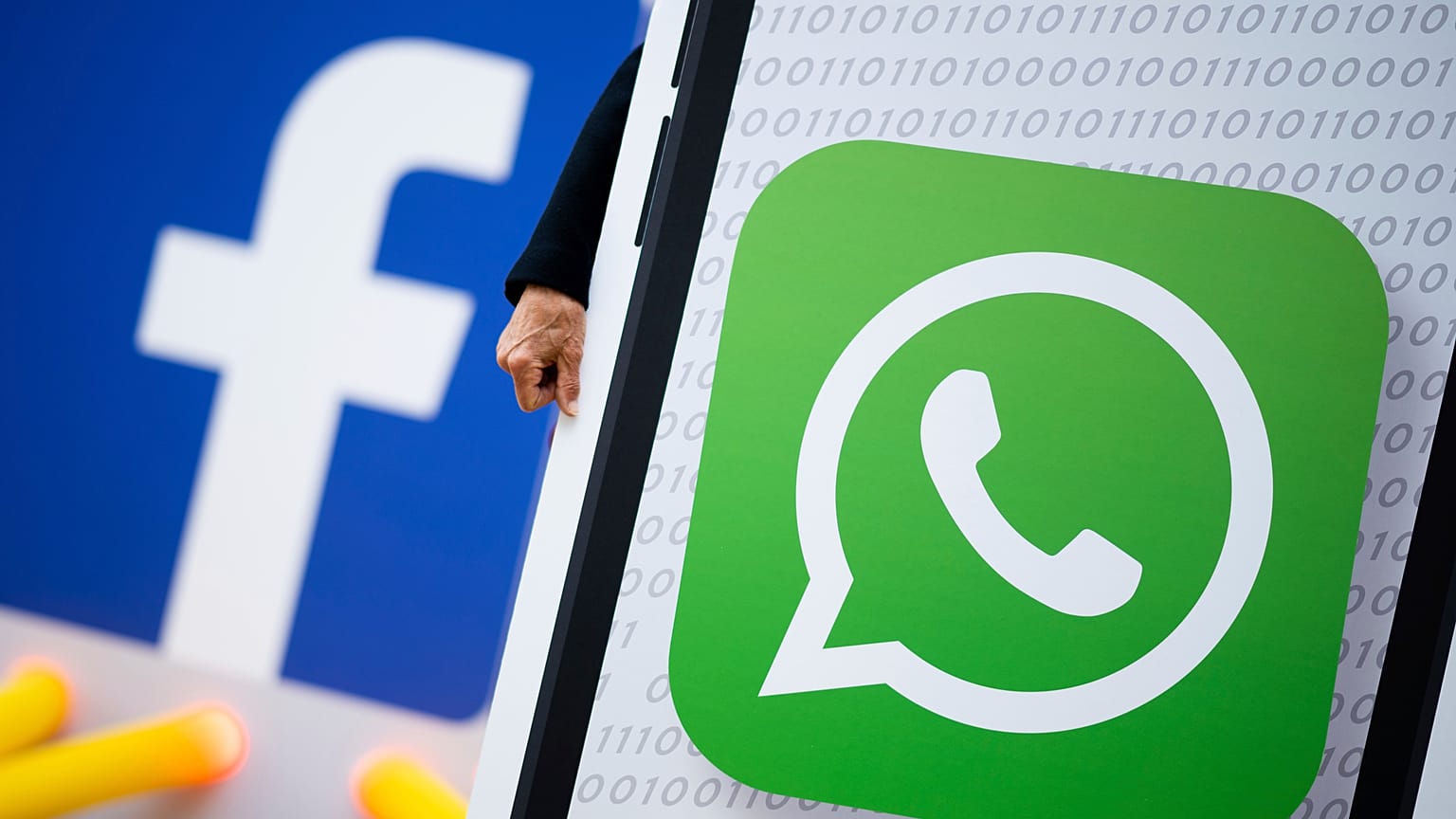Facebook ve WhatsApp logosu