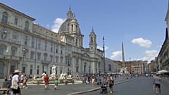 Una cartolina da Piazza Navona. 