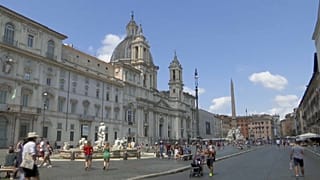 Una cartolina da Piazza Navona.