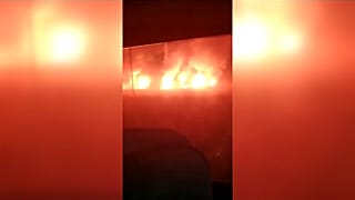 The explosion occurred at a munitions warehouse in Jambyl province.