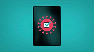 Covid passport illustration