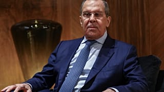 El ministro de Asuntos Exteriores ruso Serguéi Lavrov.