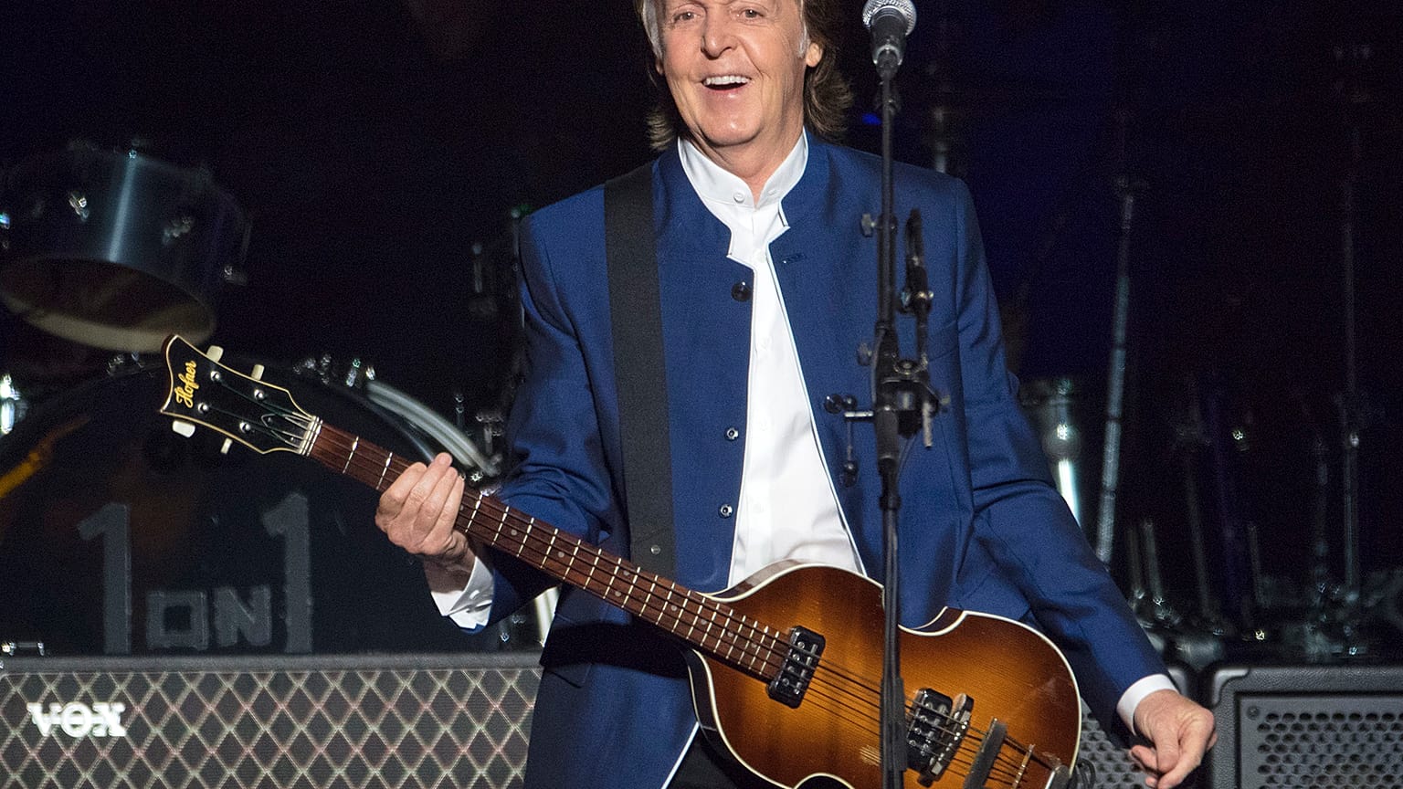 Paul McCartney koncertezik Floridában 2017. július 10-én