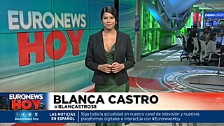 Blanca Castro presente este viernes Euronews Hoy