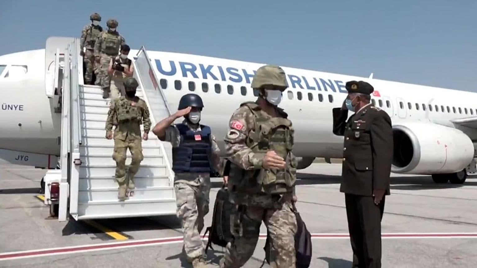 Askerlerin karşılanışı