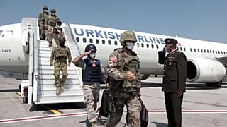 Askerlerin karşılanışı