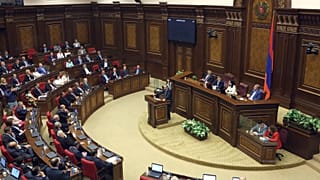 Επεισόδια στη Βουλή της Αρμενίας