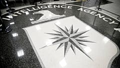 the main lobby of the Central Intelligence Agency