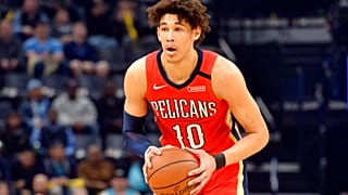 Jaxson Hayes, NBA'in New Orleans Pelicans takımında forma giyiyor.