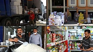 تجار مدينة الموصل في العراق