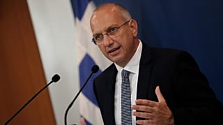 Ο Υφυπουργός παρά τω Πρωθυπουργώ και Κυβερνητικός Εκπρόσωπος Γιάννης Οικονόμου 