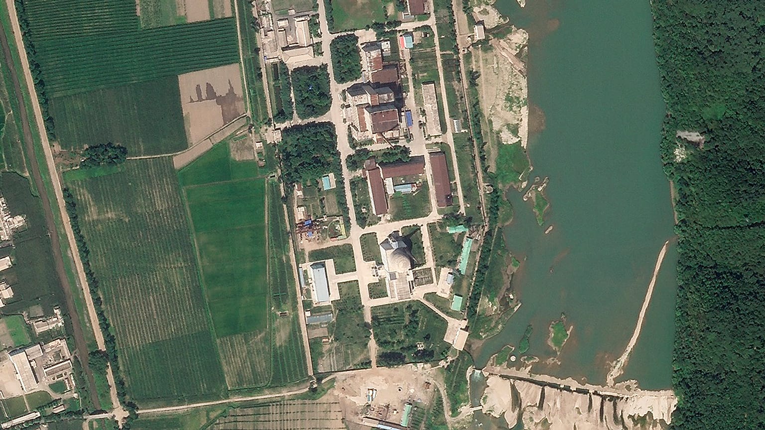 North Korea's main nuclear complex is seen in Yongbyon, North Korea