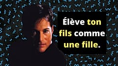"Nous devrions avoir le courage d'élever les garçons comme des filles pour atteindre l'égalité des sexes"