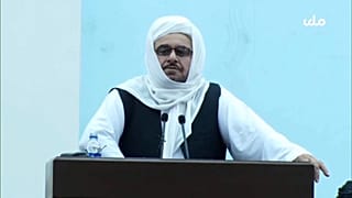 عبدالباقي حقاني المكلف بحقيبة التعليم في حركة طالبان