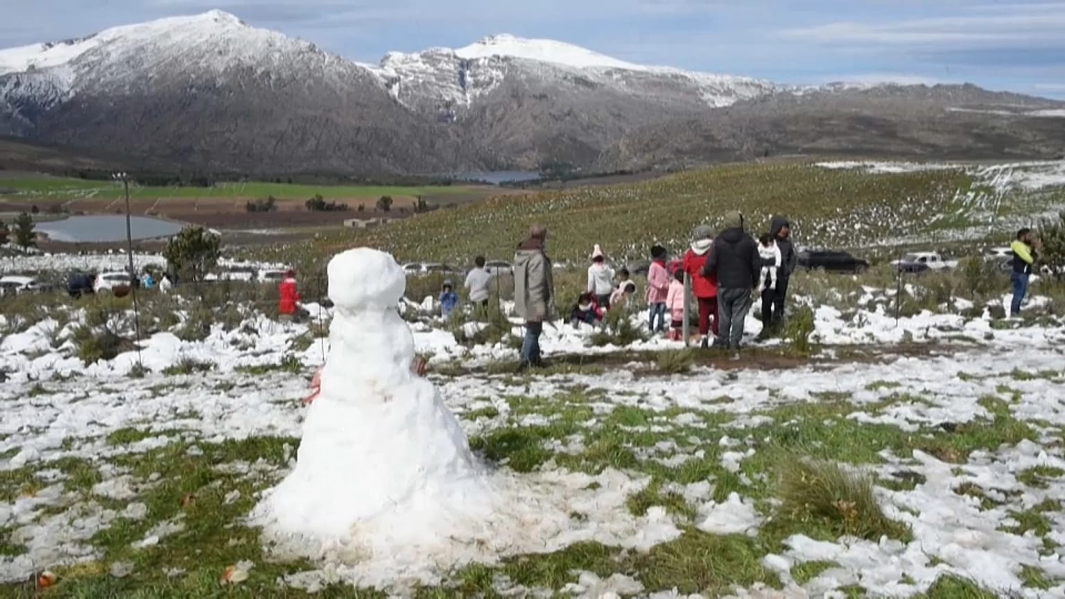 Snow in South Africa