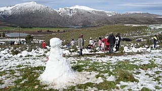 Snow in South Africa