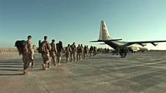 Partenza degli ultimi soldati USA