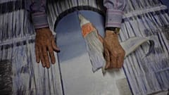 Christo at work