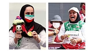 ساره جوانمرادی و هاشمه متقیان 